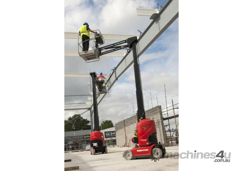 caption Manitou 100 VJR Mobile Elevating Work Platform - 9.85 Max Reach