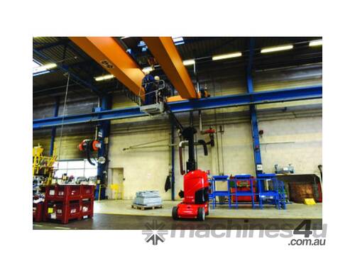 caption Manitou 100 VJR Mobile Elevating Work Platform - 9.85 Max Reach