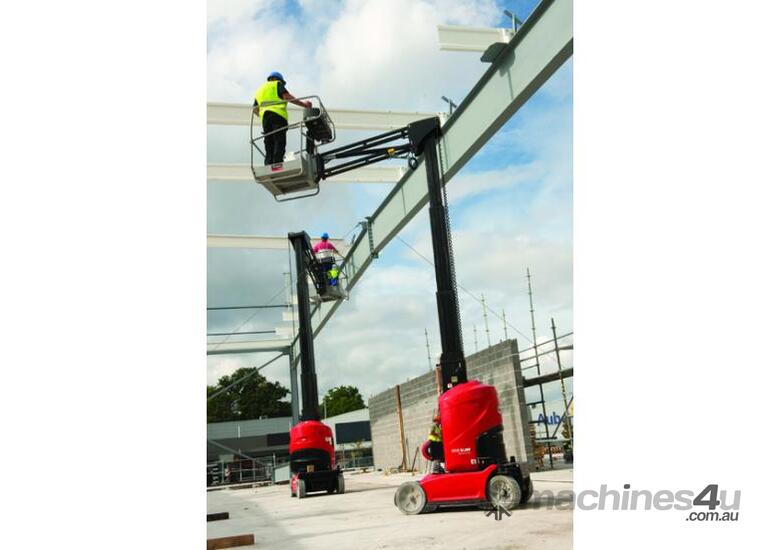 caption Manitou 100 VJR Mobile Elevating Work Platform - 9.85 Max Reach