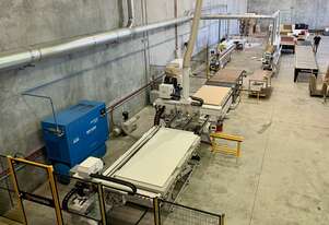 Nesting CNC Production Label Line with Auto Load & Unload