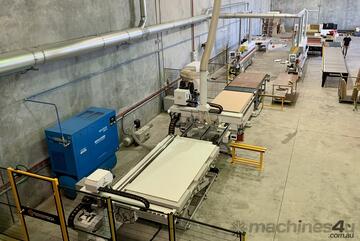 Nesting CNC Production Label Line with Auto Load & Unload