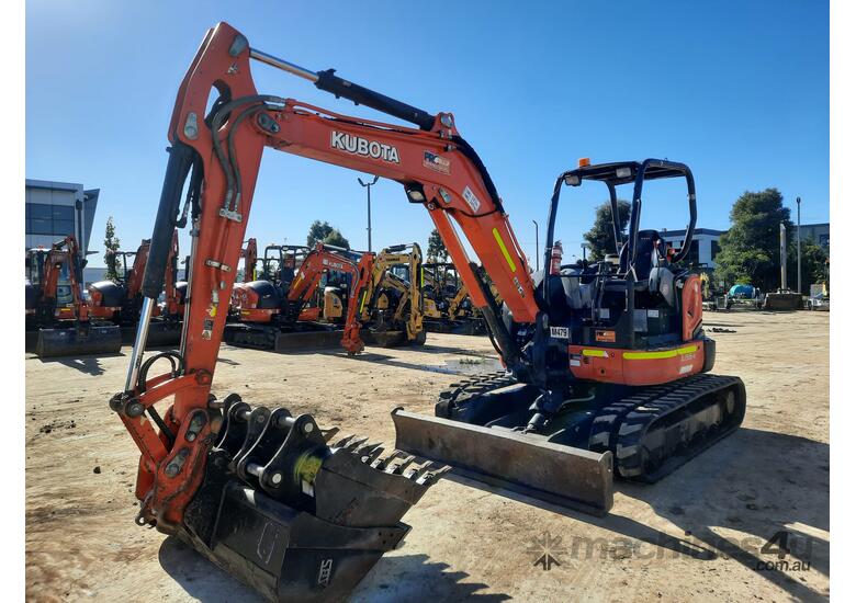 Used 2017 Kubota U55-4 Excavator In , - Listed On Machines4u