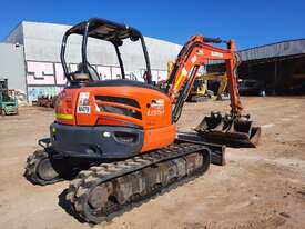 2017 KUBOTA U55-4 5.5T EXCAVATOR WITH 1420 HOURS, QC HITCH AND BUCKETS - picture2' - Click to enlarge