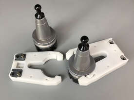 ISO30 White Tool Holder Fork Plastic Tool Clips for CNC Robotics - picture0' - Click to enlarge