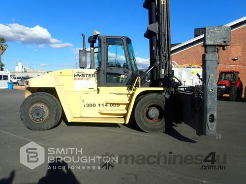 2010 HYSTER H18.00XM-12 18 TONNE CONTAINER FORKLIFT
