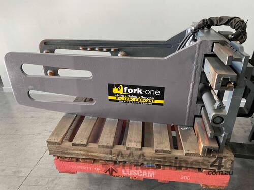 Forklift Bale Clamp -White System