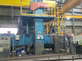 Shot blasting machine, working and available to see running - picture0' - Click to enlarge