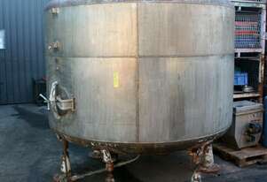 STAINLESS STEEL Process Vessel TANK Adjustable legs 10000L Capacity Wine
