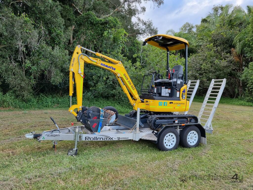 Hire 2021 komatsu PC18MR3 Mini Excavators in WILSONTON, QLD