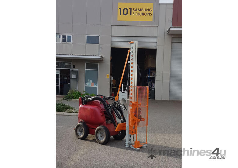 caption Economical Drill Rig for Environmental & Geotechnical Soil Sampling, Lightweight & Cost-Effective!