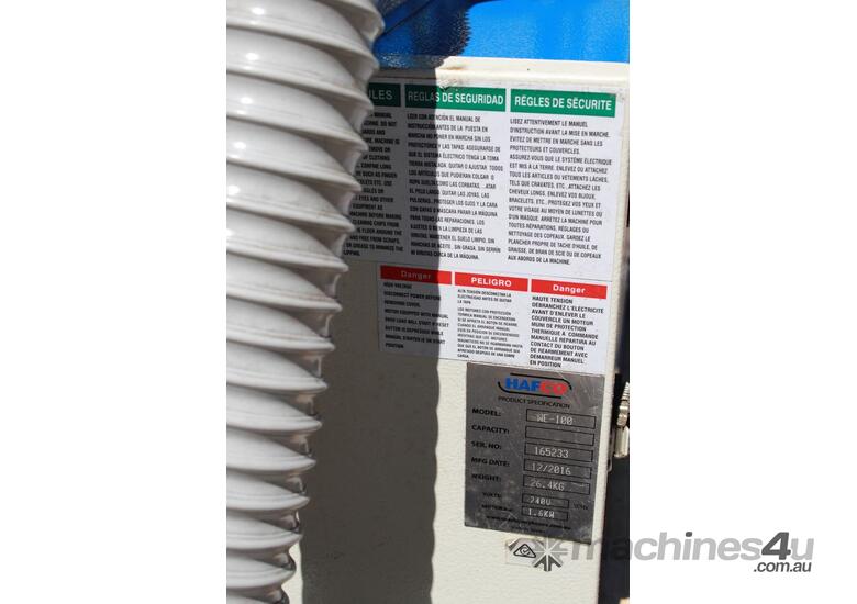used Hafco WE100 Dust Collection Systems in , Listed on Machines4u