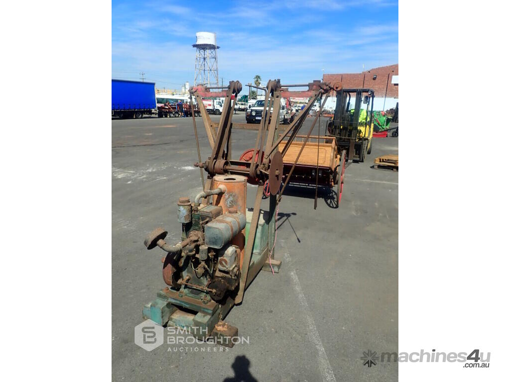 Used VINTAGE LISTER SHEARING PLANT 2 STAND RUNNER Punching & Shearing