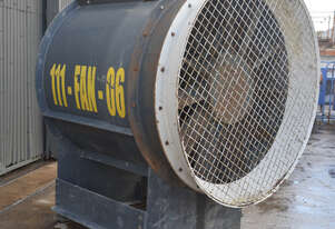 FlaktWoods Howden MINE MINING VENTILATION axial FAN 110kW 1000V 1400mm diameter