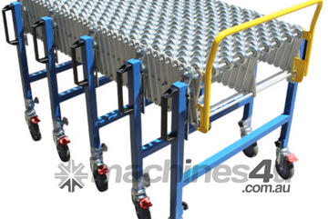 Flex Conveyor with Steel Skate Wheels 600mm Wide (CFR011)