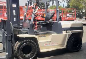 ACTIVE FORKLIFTS - 8 ton Diesel Crown forklift for sale- 5600mm lift height 2400mm tynes hydraulic f ACTIVE FORKLIFTS - 8 ton Diesel Crown forklift for sale- 5600mm lift height 2400mm tynes hydraulic f