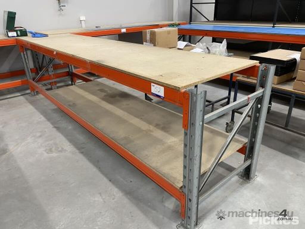 Used Pallet Racking Workbench with Undershelf Tractors in , Listed on Machines4u
