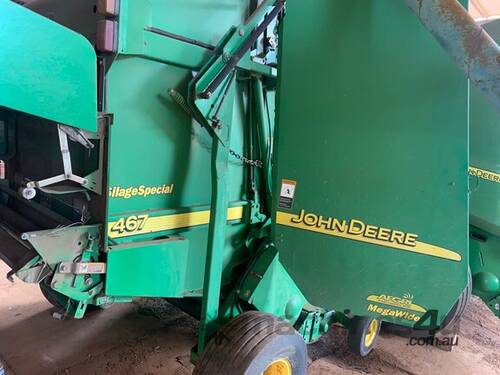 2006 John Deere 467 Silage Special Round Balers