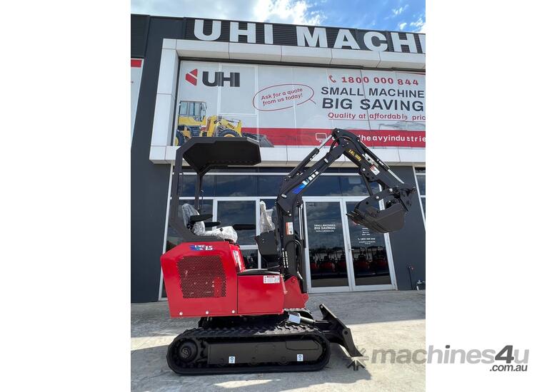 caption UHI 14HP Kubota Engine UME15 mini Excavator