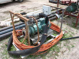 Pump on skid frame - picture2' - Click to enlarge