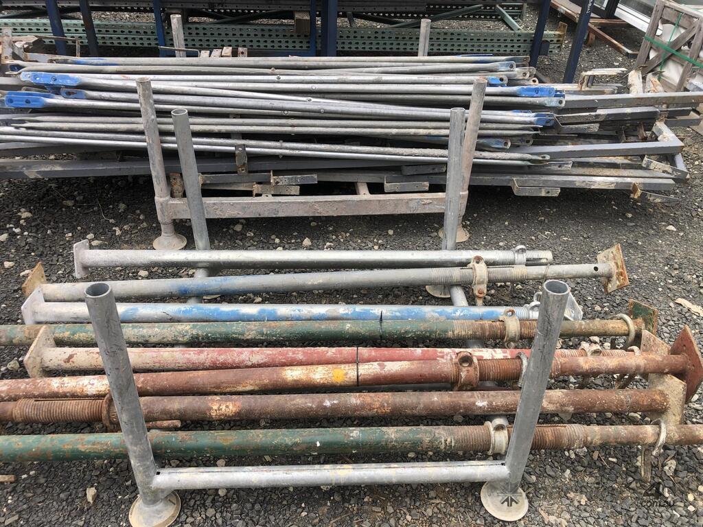 Used STANCHIONS Form Work Stanchions Systems and Safety Rails Formwork