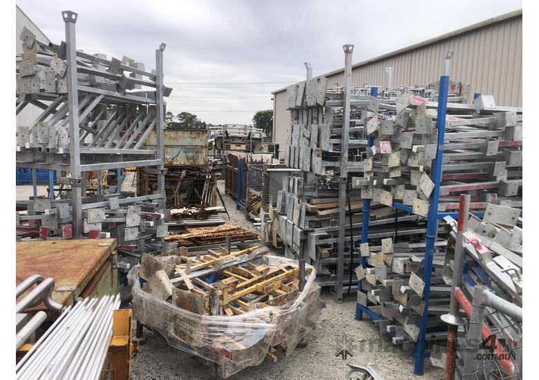 Used STANCHIONS Form Work Stanchions Systems and Safety Rails Formwork