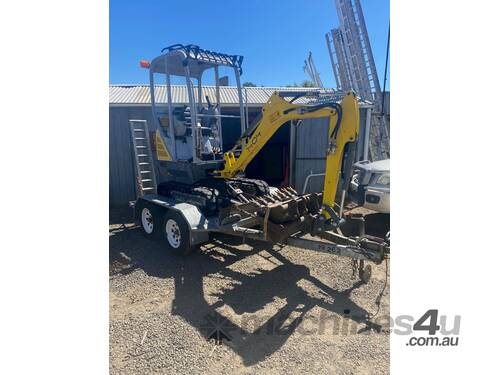 Wacker Neuson Mini Excavator & Tandem Trailer