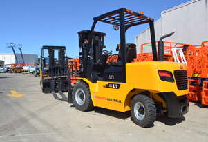 UN 5.0T Diesel Forklift - 3.0m Lift Height, Isuzu/Nissan Engine (N Series)