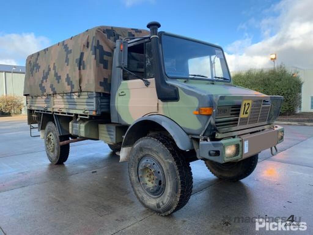 Used 1985 mercedes benz UNIMOG UL1700L Open Bowl Scraper in , - Listed ...