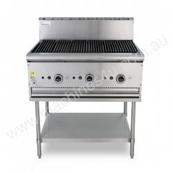 Trueheat B90 Gas Heated BBQ Mounted On A Stand