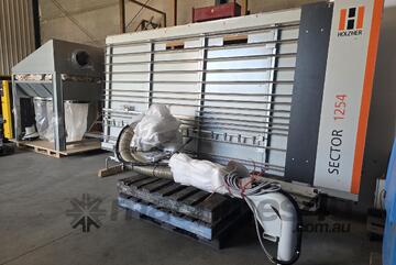 HOLZHER SECTOR 1254 WALL SAW COMPACT Yr 2019 Germany. ALTENDORF PANEL SAW *Sold* HETTICH MULTI-BORER