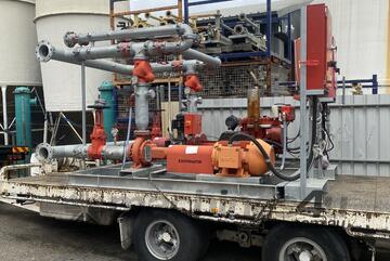 DOMINATOR Dual Fire Protection Pumpset 30l/s Titan 490 Diesel Engine 30kW Motor