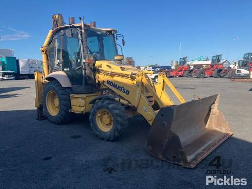 2013 Komatsu WB97R 4x4 Backhoe