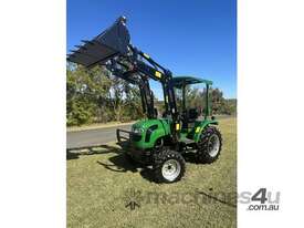 AgKing - 40HP Tractor ROPS 4WD AK404BP with FEL & 4in1 Bucket PLUS Slasher, Forks and Spears - picture0' - Click to enlarge