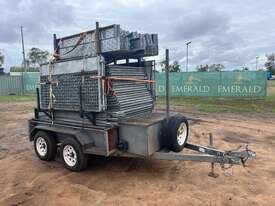 DUAL AXLE TRAILER WITH SCAFFOLD PACKAGE - picture0' - Click to enlarge