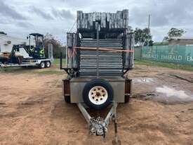 DUAL AXLE TRAILER WITH SCAFFOLD PACKAGE - picture0' - Click to enlarge