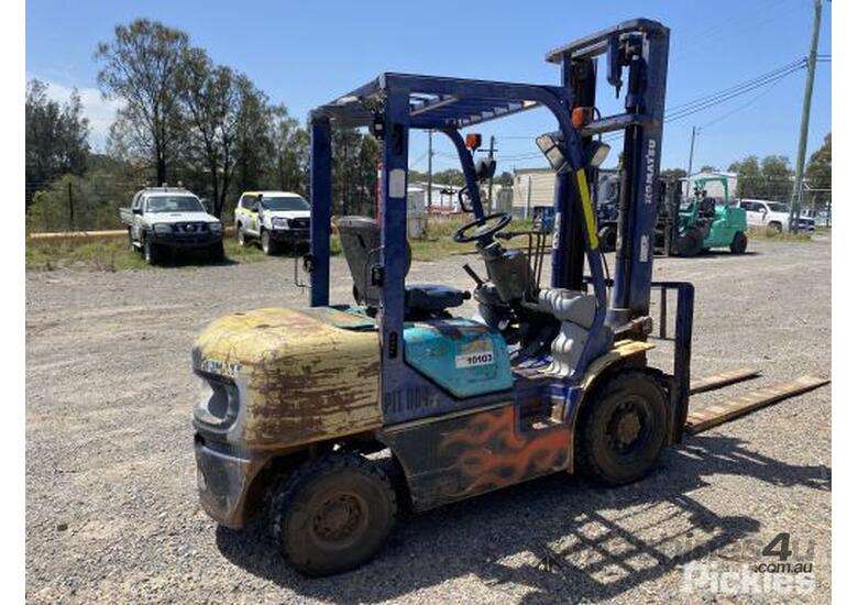 Used 1996 komatsu 1996 Komatsu FD20T-12 Forklift Counterbalance ...