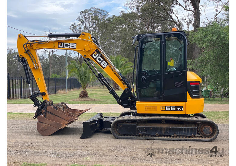caption JCB 55Z1T3 Tracked-Excav Excavator