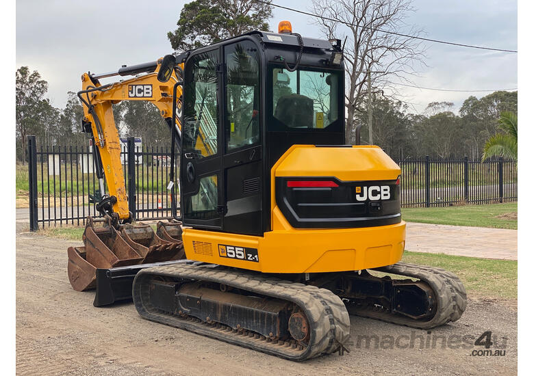 caption JCB 55Z1T3 Tracked-Excav Excavator