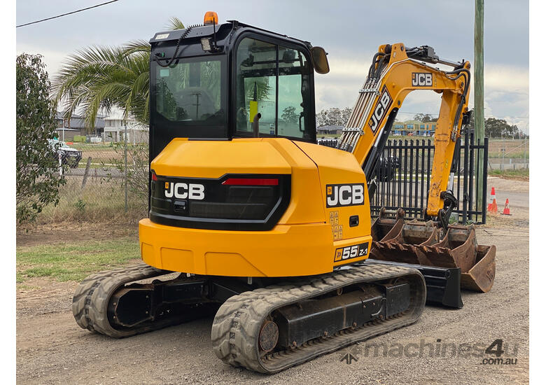 caption JCB 55Z1T3 Tracked-Excav Excavator