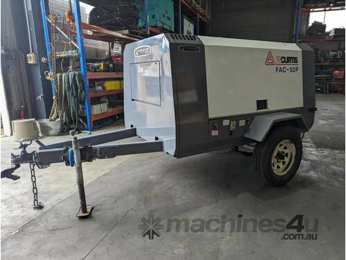 185 CFM FS Curtis (JAPAN) Diesel Silenced Compressor model FAC 52P