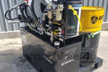 Bruder Lube Cube - Field Service Lubrication Unit: Changing Oils or Swapping Drums easily!