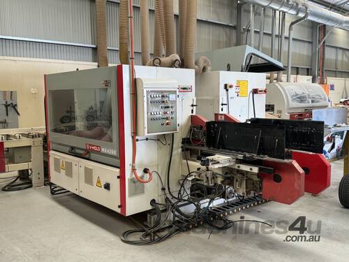caption V-HOLD MX4200 | High-Speed Double End Tenoner | 2000mm Capacity | Precision & Versatility