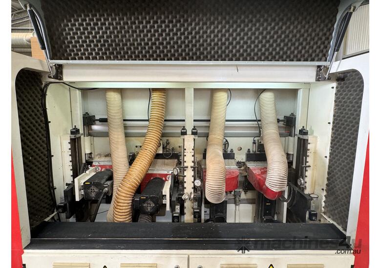 caption V-HOLD MX4200 | High-Speed Double End Tenoner | 2000mm Capacity | Precision & Versatility