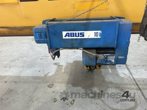 10 Tonne ABUS Wire Rope Hoist