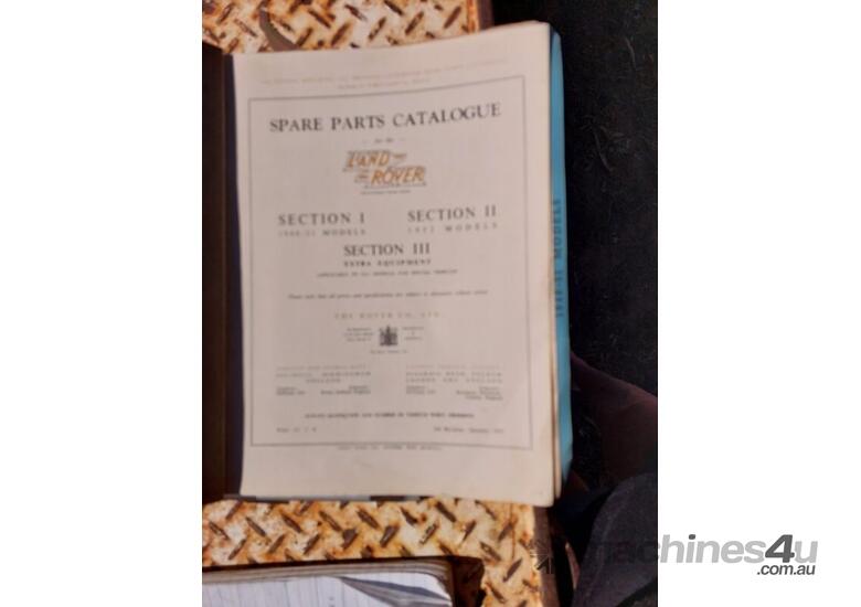 LAND ROVER Series 1 & 2 Parts Manual