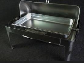 LUXURY/STEEL BAIN MARIE ROLL-TOP CHAFER WINDOW - picture2' - Click to enlarge