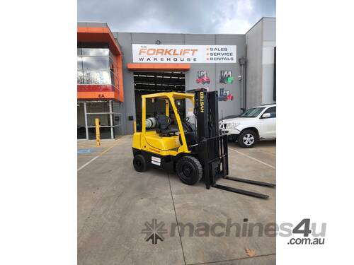 Hyster Forklift 2.5T Container Mast Low Hours 