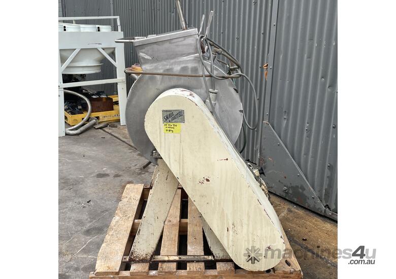 caption SMALL & SHATTELL ROTARY PADDLE MIXER STAINLESS DIMPLE JACKETED COOLING Confectionary