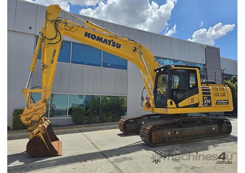 caption -Integrated 3D Guidance system- 2018 KOMATSU PC210LCI-10 Excavator