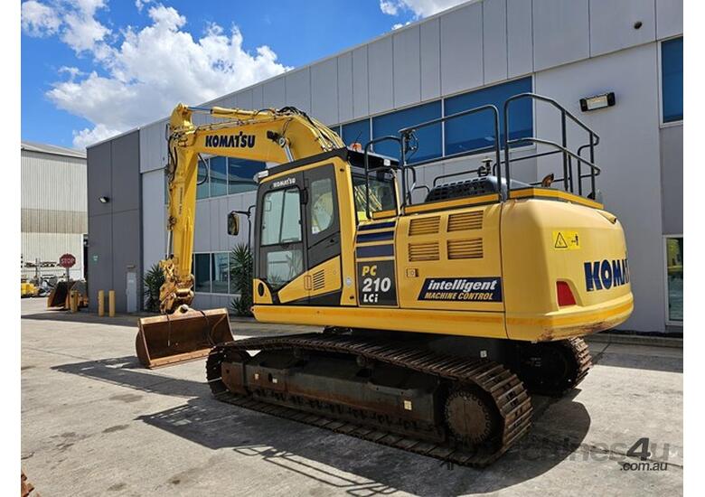 caption -Integrated 3D Guidance system- 2018 KOMATSU PC210LCI-10 Excavator